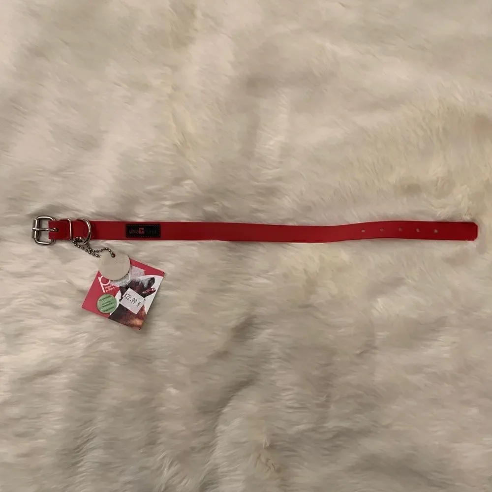 Red ultrahund Dog Collar (NWT)